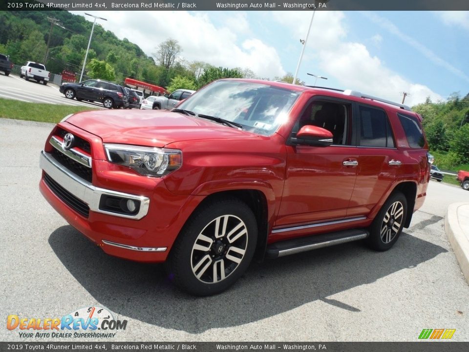 2019 Toyota 4Runner Limited 4x4 Barcelona Red Metallic / Black Photo #13