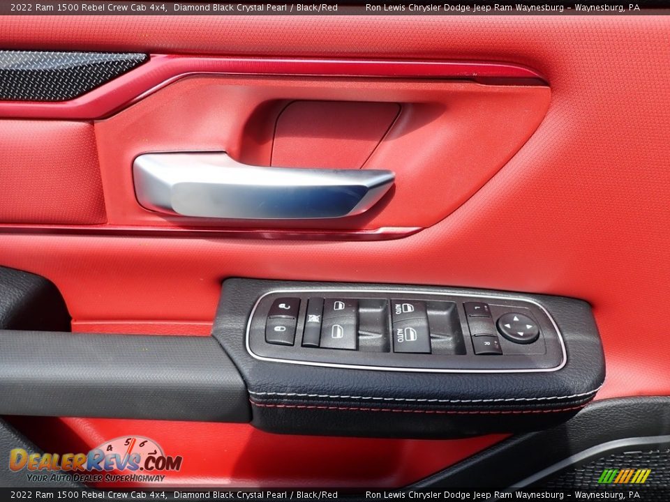 Door Panel of 2022 Ram 1500 Rebel Crew Cab 4x4 Photo #14