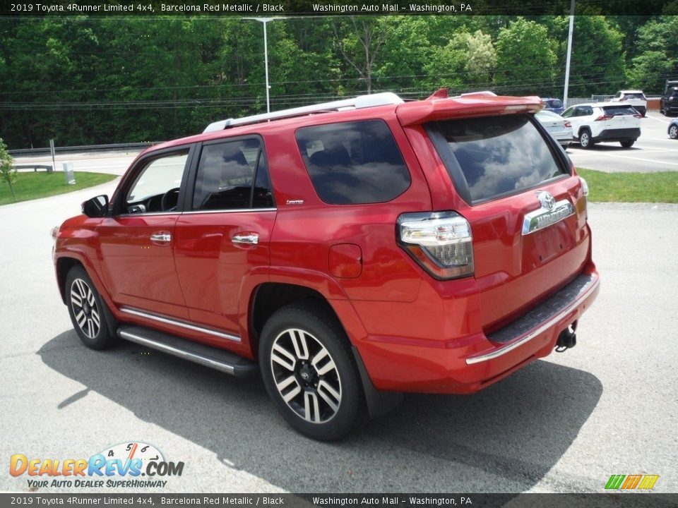 2019 Toyota 4Runner Limited 4x4 Barcelona Red Metallic / Black Photo #15