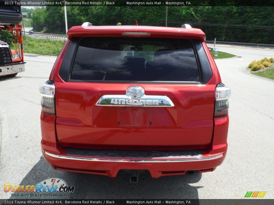 2019 Toyota 4Runner Limited 4x4 Barcelona Red Metallic / Black Photo #16