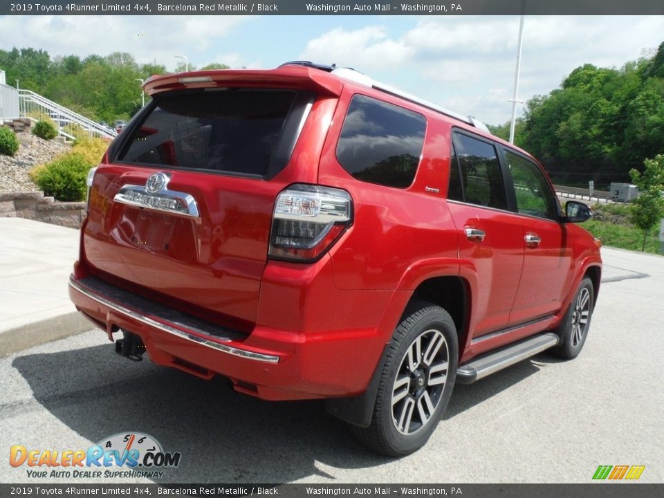 2019 Toyota 4Runner Limited 4x4 Barcelona Red Metallic / Black Photo #18