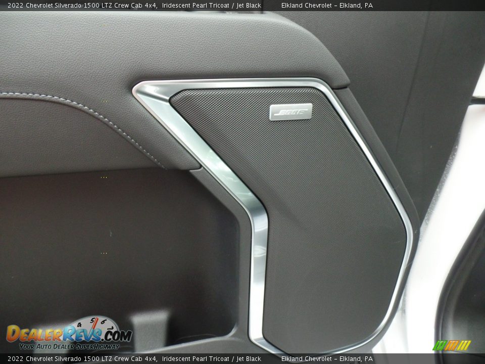 2022 Chevrolet Silverado 1500 LTZ Crew Cab 4x4 Iridescent Pearl Tricoat / Jet Black Photo #21