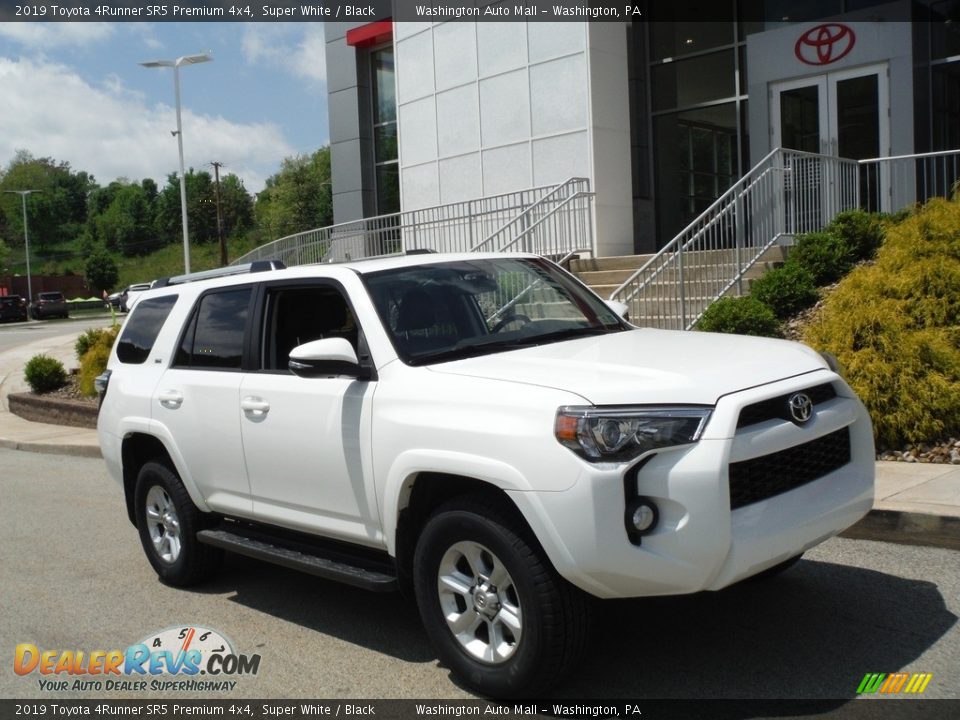 2019 Toyota 4Runner SR5 Premium 4x4 Super White / Black Photo #1