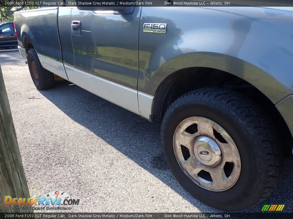 2006 Ford F150 XLT Regular Cab Dark Shadow Grey Metallic / Medium/Dark Flint Photo #3
