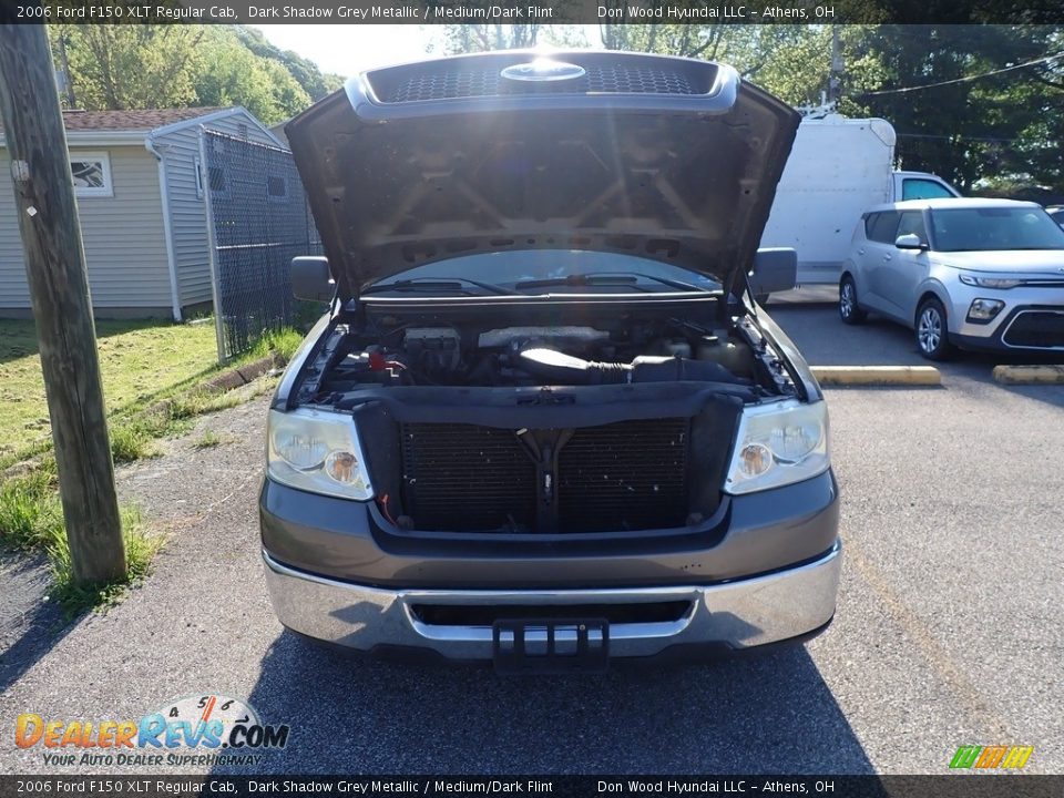 2006 Ford F150 XLT Regular Cab Dark Shadow Grey Metallic / Medium/Dark Flint Photo #5