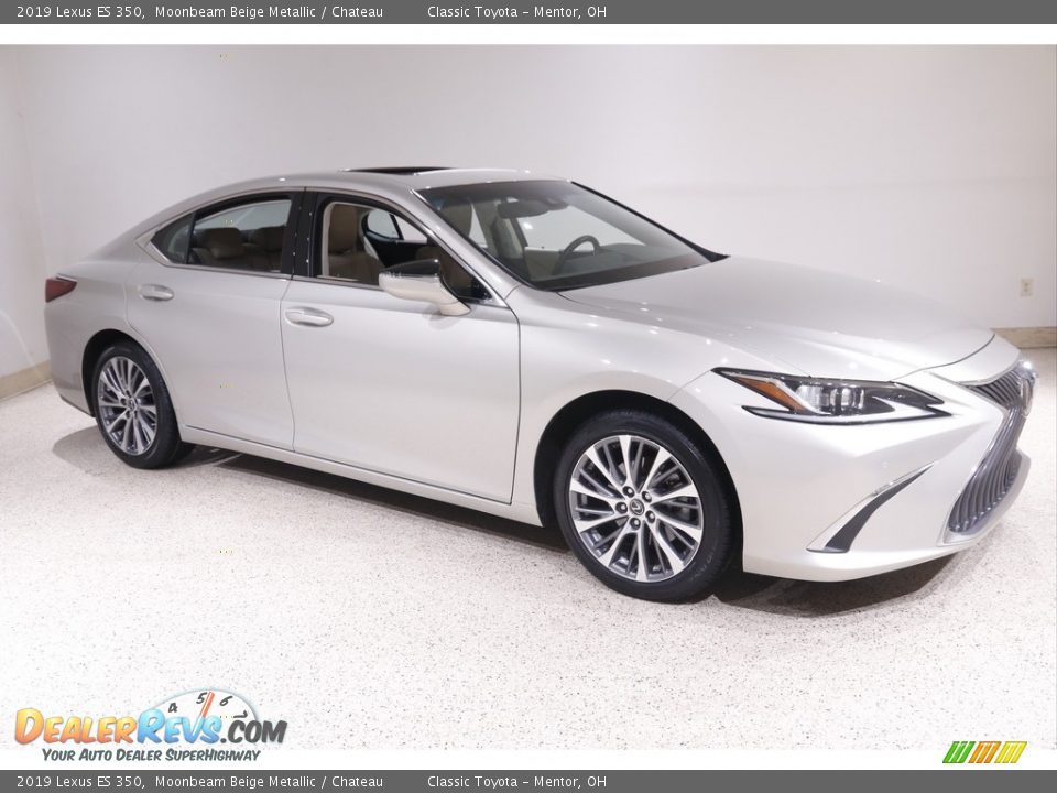 2019 Lexus ES 350 Moonbeam Beige Metallic / Chateau Photo #1