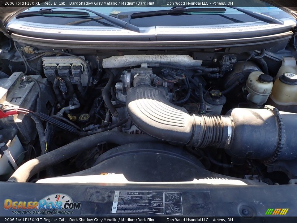 2006 Ford F150 XLT Regular Cab Dark Shadow Grey Metallic / Medium/Dark Flint Photo #6