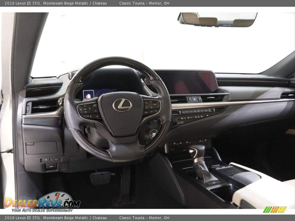 2019 Lexus ES 350 Moonbeam Beige Metallic / Chateau Photo #6