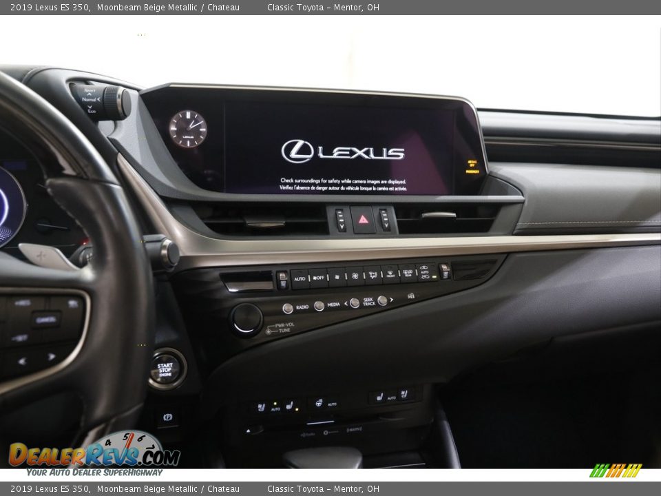 2019 Lexus ES 350 Moonbeam Beige Metallic / Chateau Photo #9