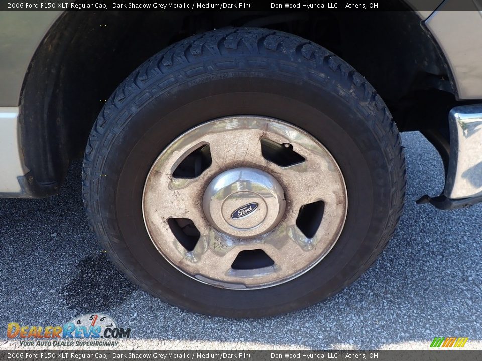 2006 Ford F150 XLT Regular Cab Dark Shadow Grey Metallic / Medium/Dark Flint Photo #14