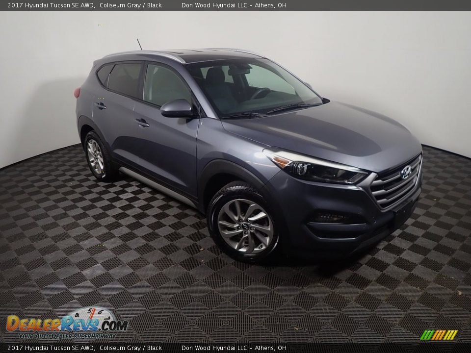 2017 Hyundai Tucson SE AWD Coliseum Gray / Black Photo #3