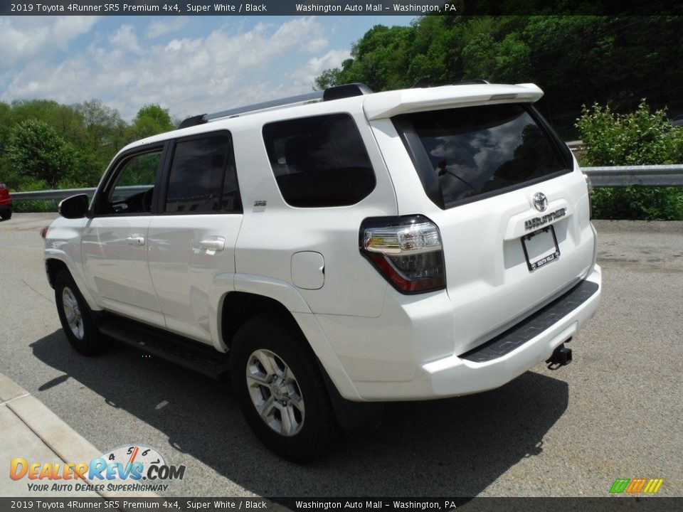 2019 Toyota 4Runner SR5 Premium 4x4 Super White / Black Photo #17