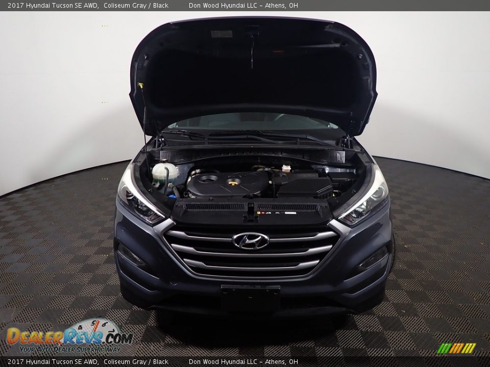 2017 Hyundai Tucson SE AWD Coliseum Gray / Black Photo #6