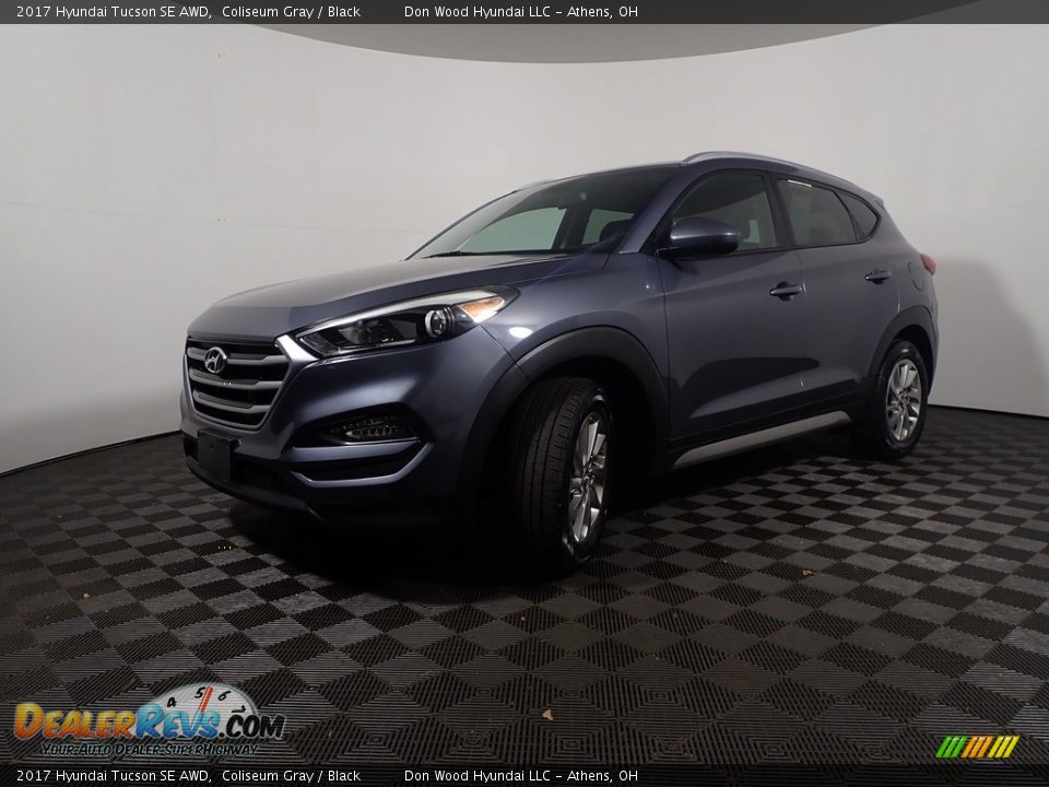 2017 Hyundai Tucson SE AWD Coliseum Gray / Black Photo #8