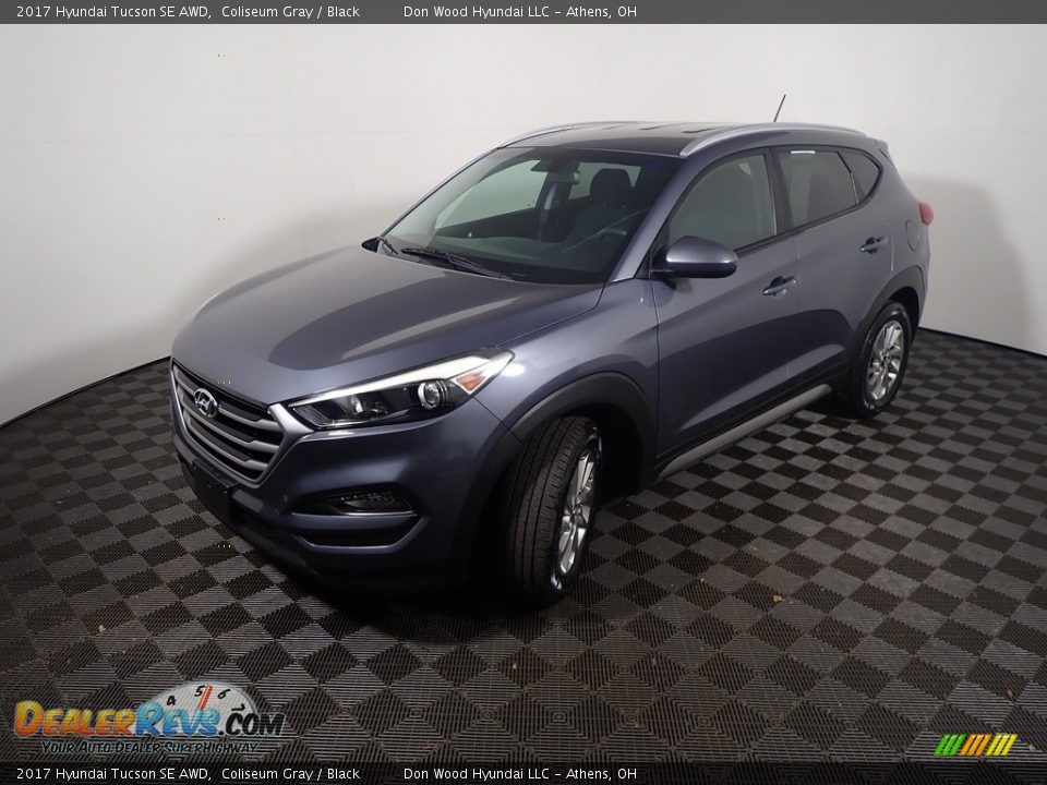 2017 Hyundai Tucson SE AWD Coliseum Gray / Black Photo #9