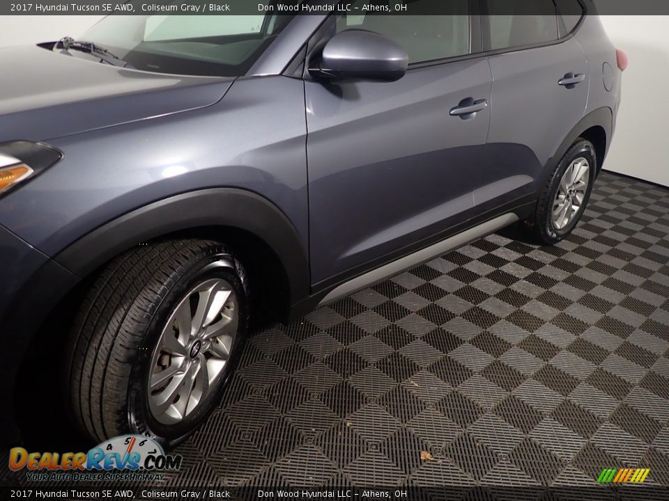 2017 Hyundai Tucson SE AWD Coliseum Gray / Black Photo #10