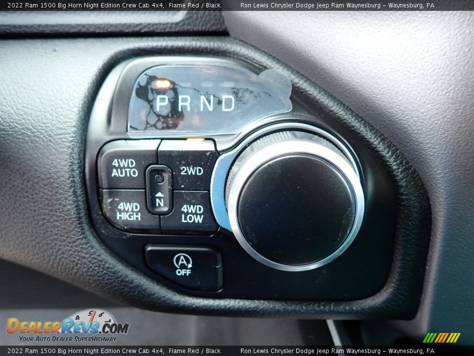 2022 Ram 1500 Big Horn Night Edition Crew Cab 4x4 Flame Red / Black Photo #17