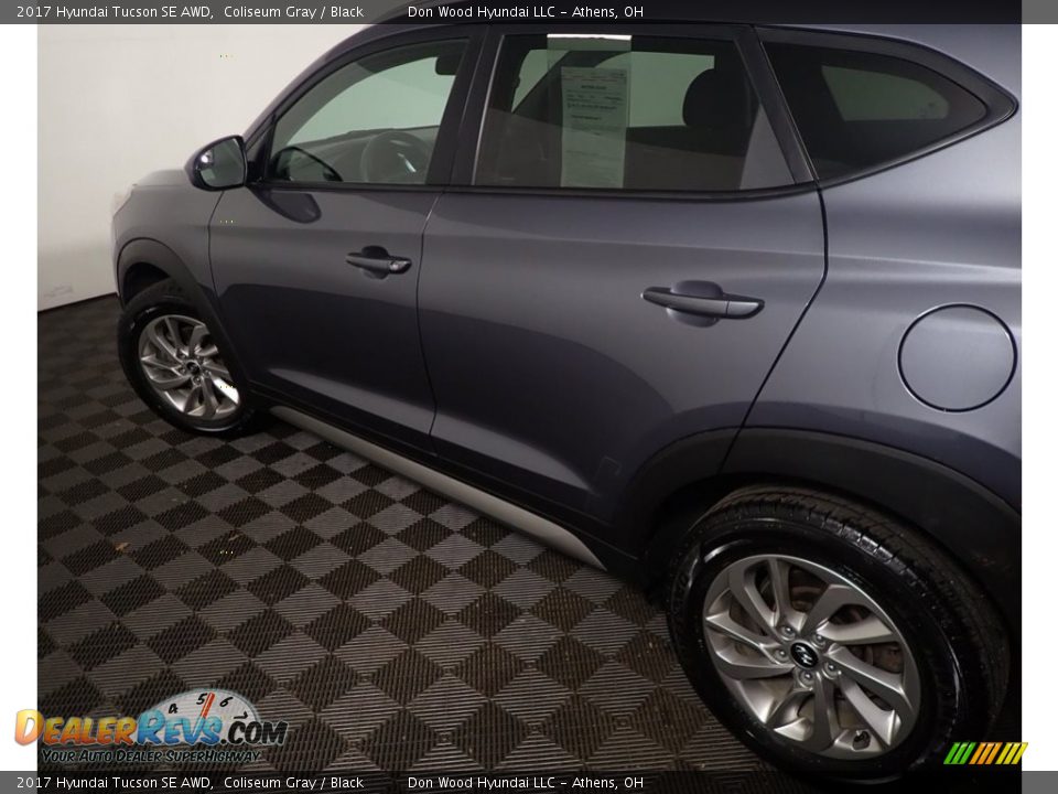 2017 Hyundai Tucson SE AWD Coliseum Gray / Black Photo #18