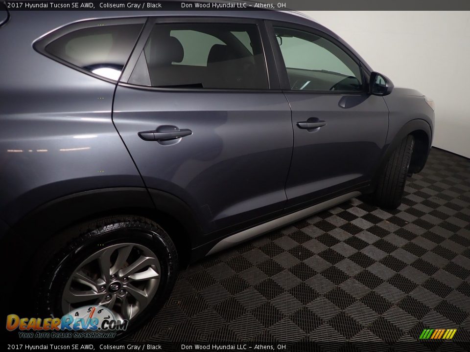 2017 Hyundai Tucson SE AWD Coliseum Gray / Black Photo #19