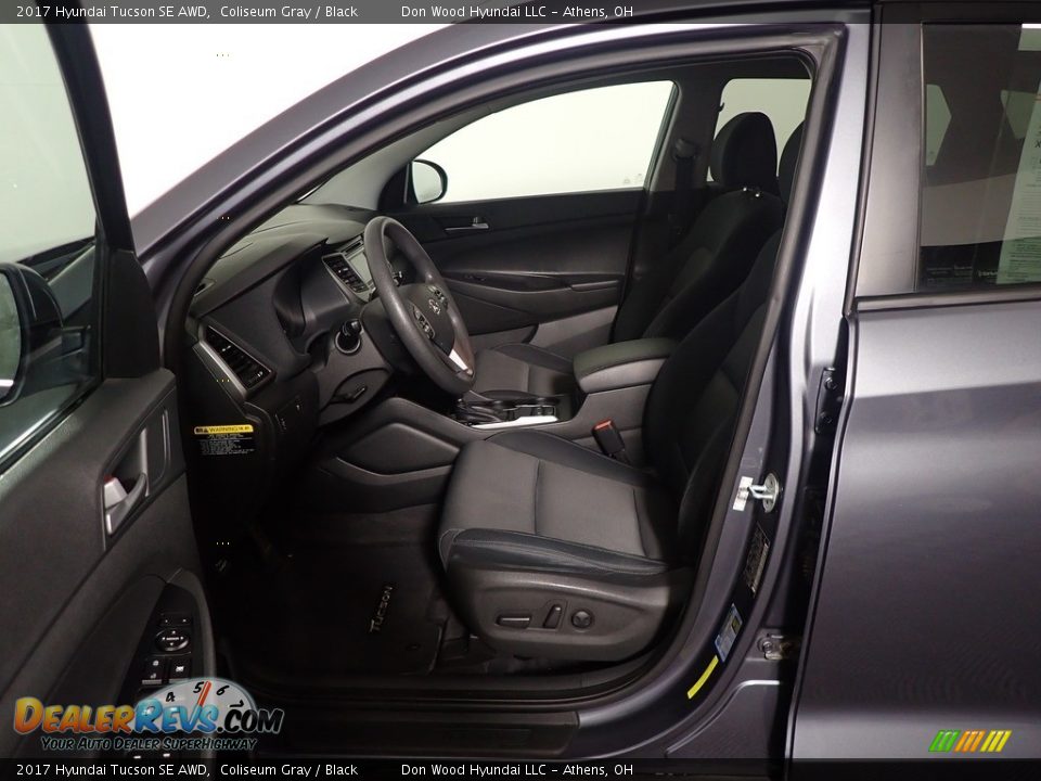 2017 Hyundai Tucson SE AWD Coliseum Gray / Black Photo #22