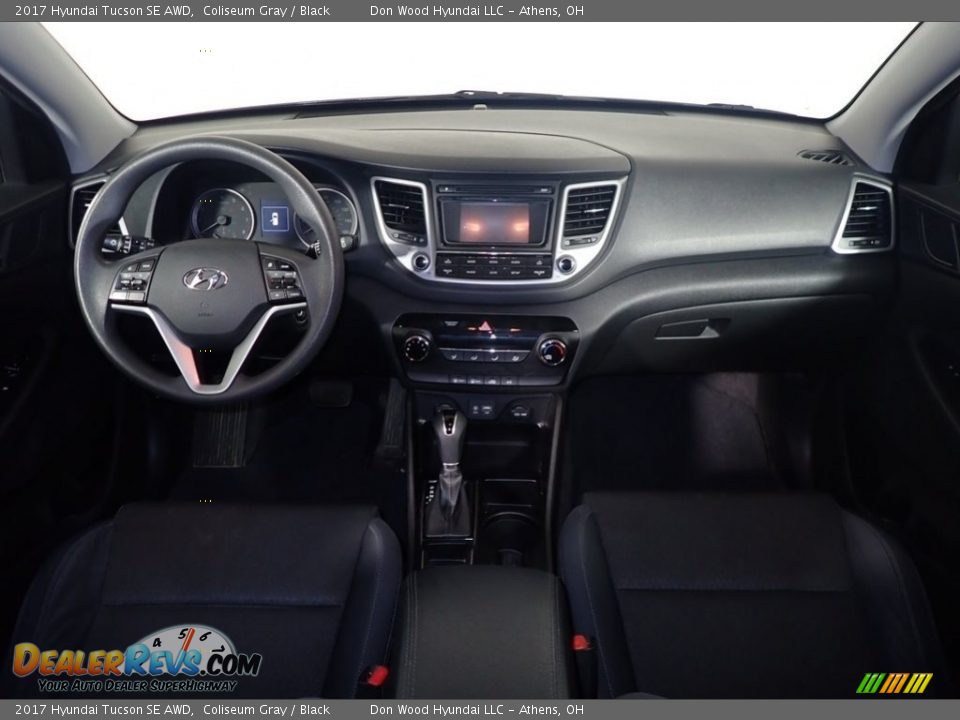 2017 Hyundai Tucson SE AWD Coliseum Gray / Black Photo #24