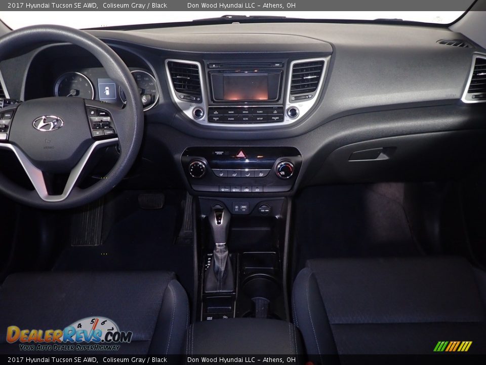 2017 Hyundai Tucson SE AWD Coliseum Gray / Black Photo #25