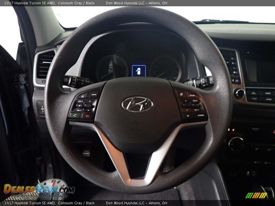 2017 Hyundai Tucson SE AWD Coliseum Gray / Black Photo #27
