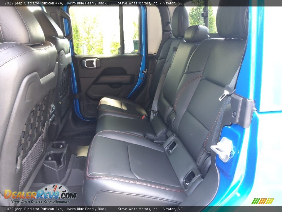 Rear Seat of 2022 Jeep Gladiator Rubicon 4x4 Photo #14