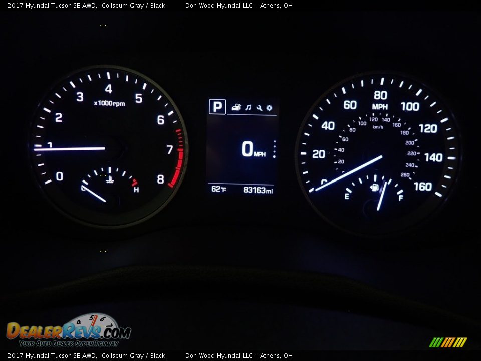 2017 Hyundai Tucson SE AWD Coliseum Gray / Black Photo #28