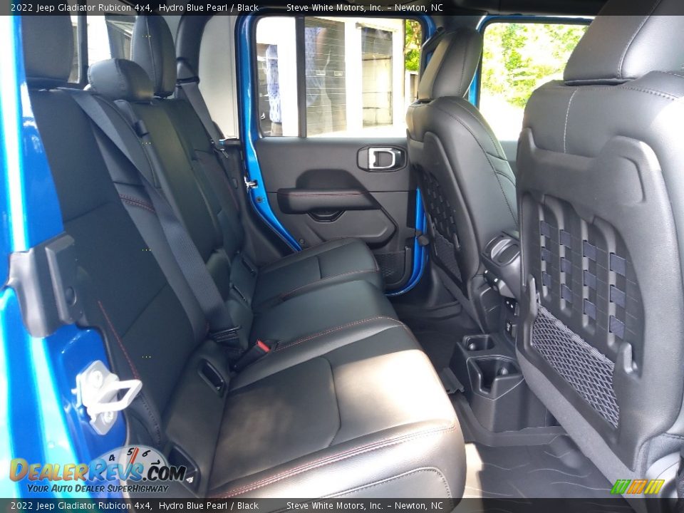 Rear Seat of 2022 Jeep Gladiator Rubicon 4x4 Photo #16