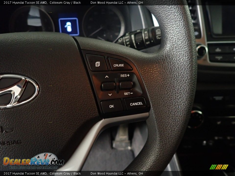 2017 Hyundai Tucson SE AWD Coliseum Gray / Black Photo #30