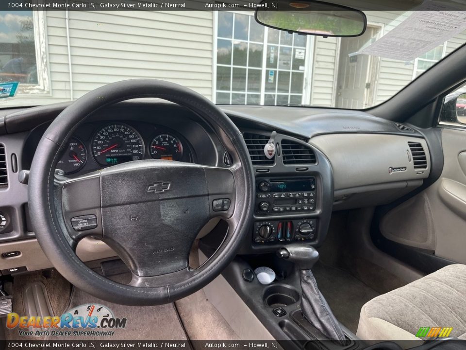 2004 Chevrolet Monte Carlo LS Galaxy Silver Metallic / Neutral Photo #6