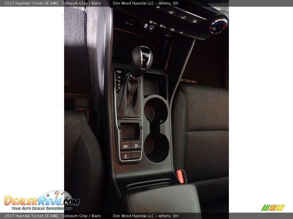 2017 Hyundai Tucson SE AWD Coliseum Gray / Black Photo #32