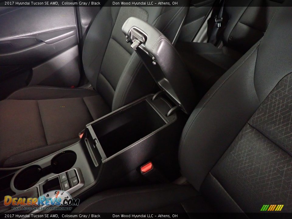 2017 Hyundai Tucson SE AWD Coliseum Gray / Black Photo #33