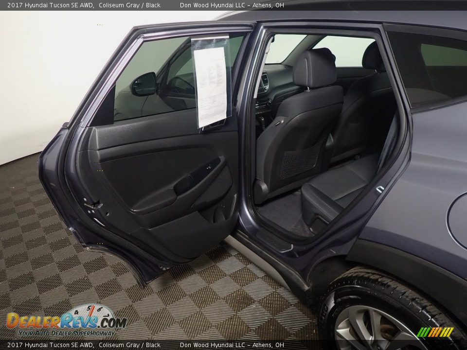 2017 Hyundai Tucson SE AWD Coliseum Gray / Black Photo #34