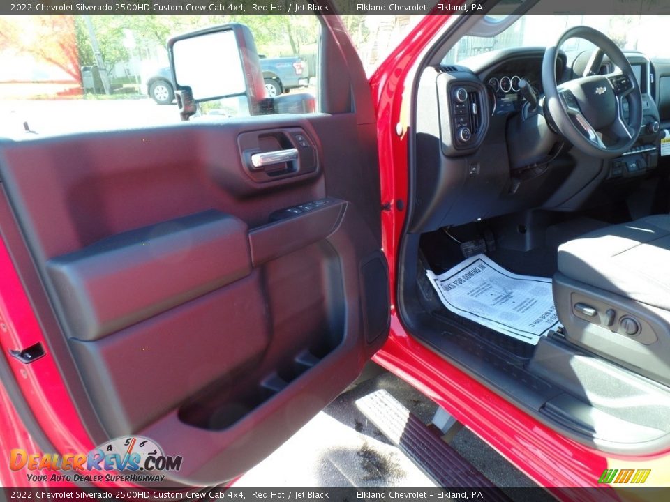 Door Panel of 2022 Chevrolet Silverado 2500HD Custom Crew Cab 4x4 Photo #19