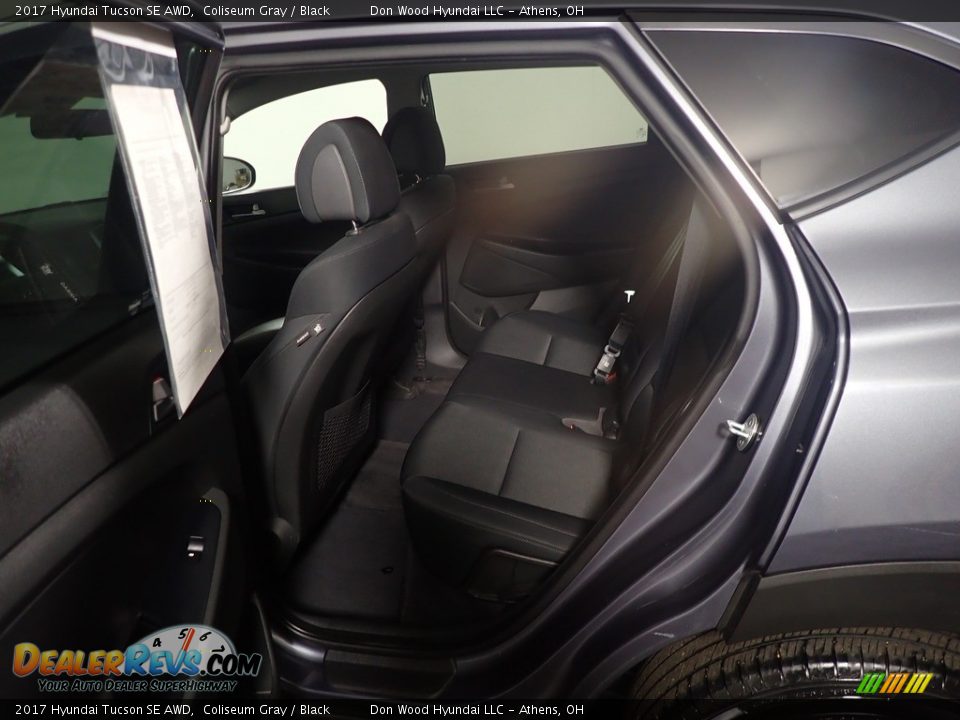 2017 Hyundai Tucson SE AWD Coliseum Gray / Black Photo #35