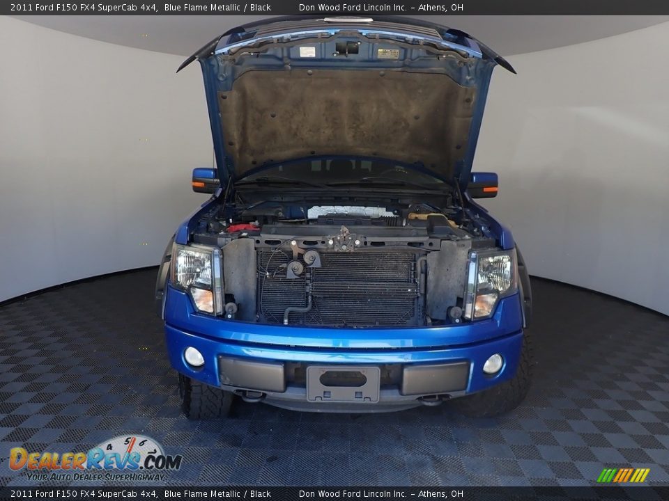 2011 Ford F150 FX4 SuperCab 4x4 Blue Flame Metallic / Black Photo #5