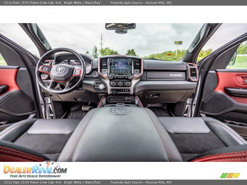 Dashboard of 2019 Ram 1500 Rebel Crew Cab 4x4 Photo #7