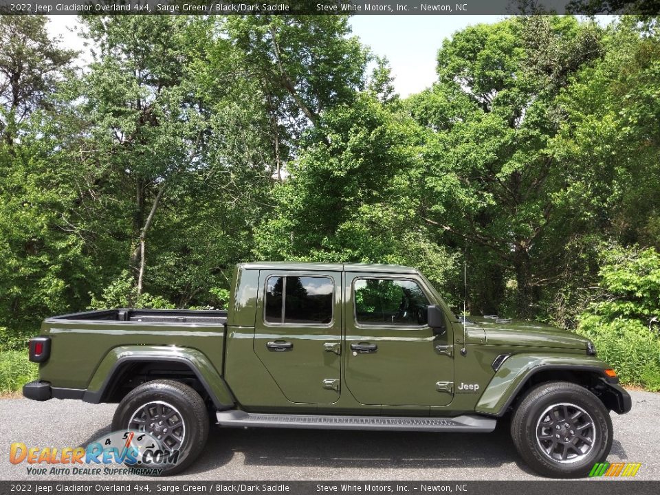 Sarge Green 2022 Jeep Gladiator Overland 4x4 Photo #5