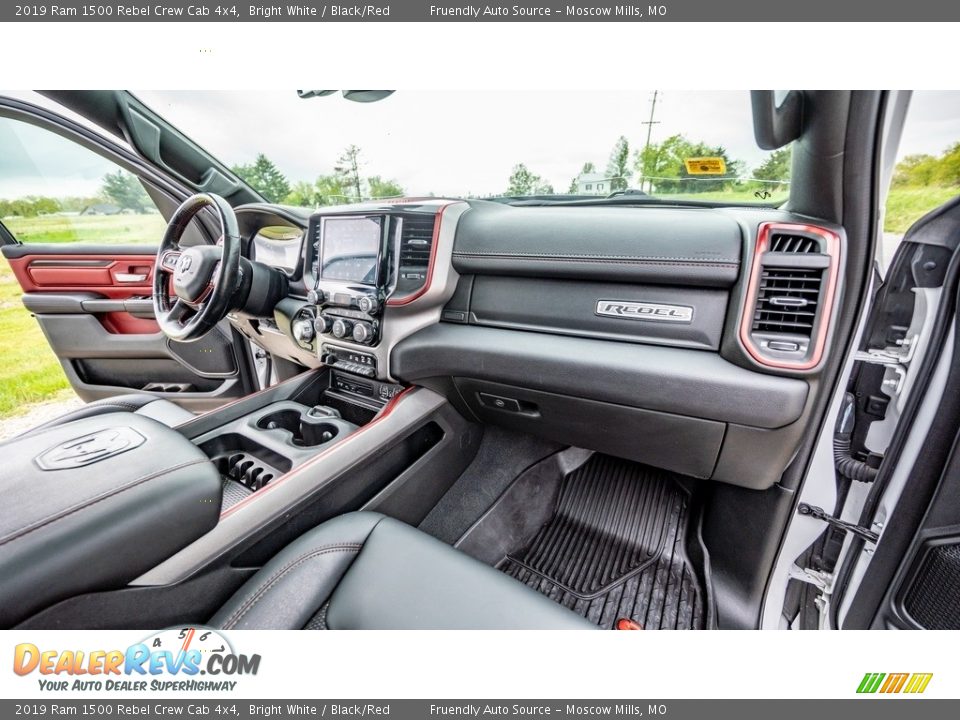 Dashboard of 2019 Ram 1500 Rebel Crew Cab 4x4 Photo #11