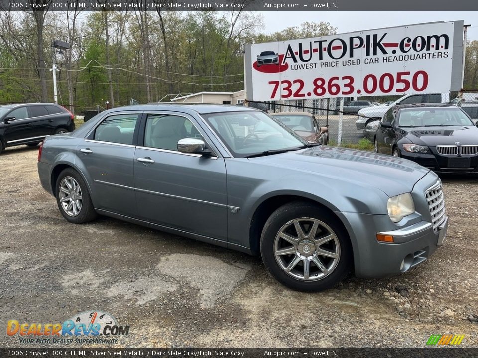 2006 Chrysler 300 C HEMI Silver Steel Metallic / Dark Slate Gray/Light Slate Gray Photo #1