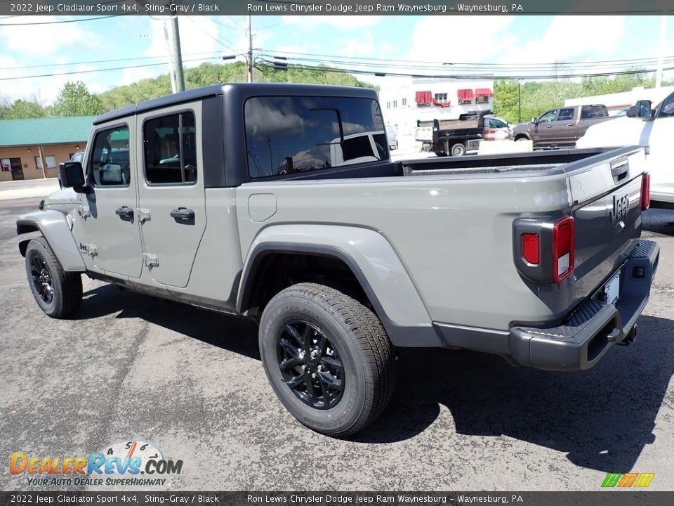 2022 Jeep Gladiator Sport 4x4 Sting-Gray / Black Photo #3