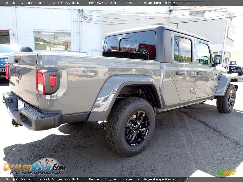 2022 Jeep Gladiator Sport 4x4 Sting-Gray / Black Photo #5