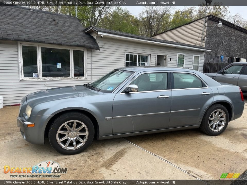 2006 Chrysler 300 C HEMI Silver Steel Metallic / Dark Slate Gray/Light Slate Gray Photo #4