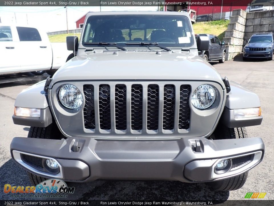 2022 Jeep Gladiator Sport 4x4 Sting-Gray / Black Photo #8