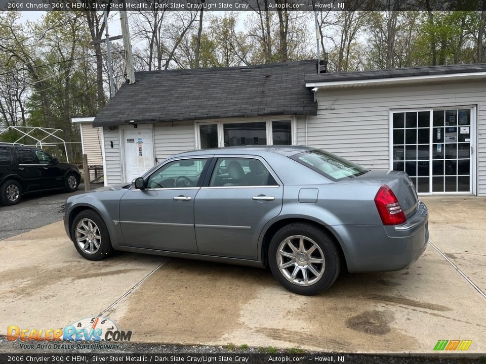 2006 Chrysler 300 C HEMI Silver Steel Metallic / Dark Slate Gray/Light Slate Gray Photo #6