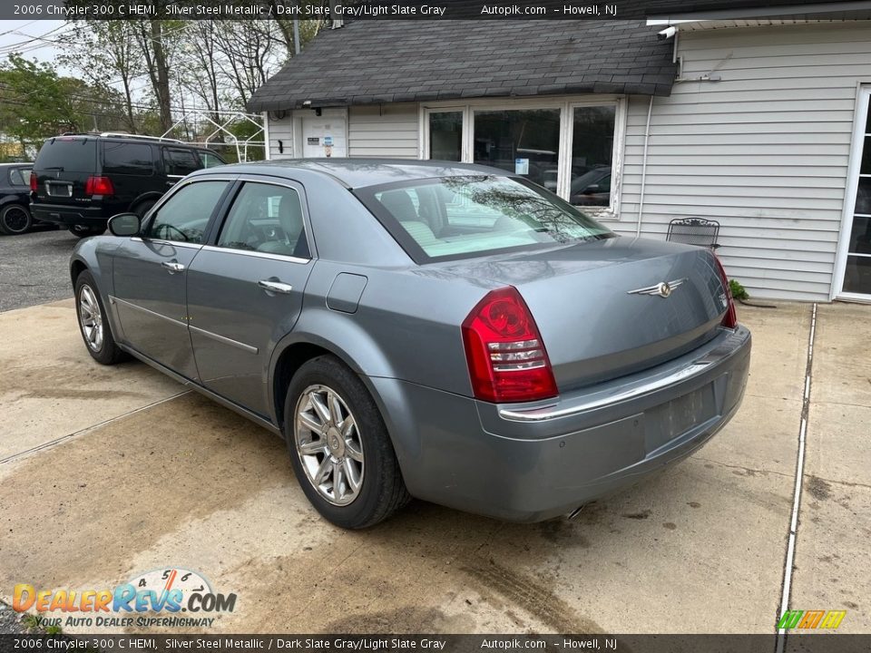 2006 Chrysler 300 C HEMI Silver Steel Metallic / Dark Slate Gray/Light Slate Gray Photo #7