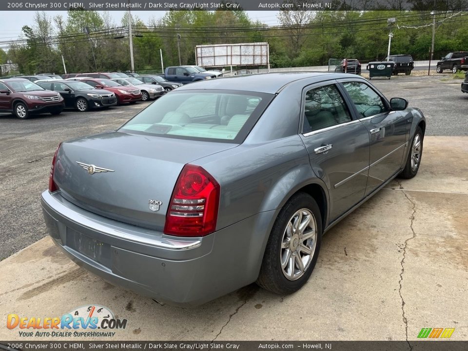 2006 Chrysler 300 C HEMI Silver Steel Metallic / Dark Slate Gray/Light Slate Gray Photo #9