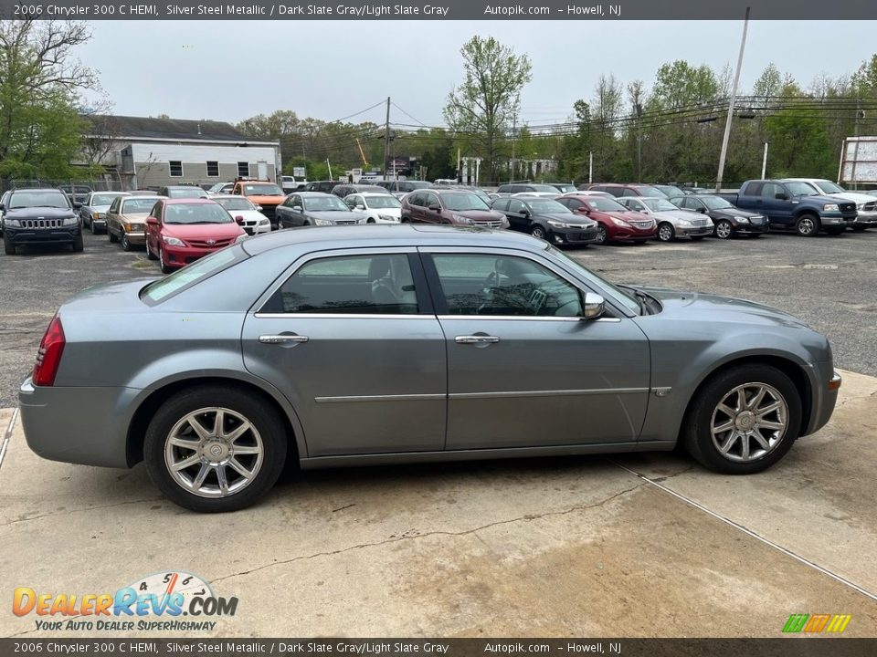 2006 Chrysler 300 C HEMI Silver Steel Metallic / Dark Slate Gray/Light Slate Gray Photo #11